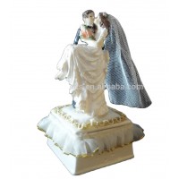 Polyresin wedding decoration jewel case Marry gifts home decor