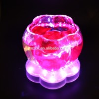 6 inch Multi-color LED Pedestal light with Remote control for vase wedding centerpiece decoration