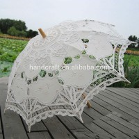 Beige Lace Umbrella for wedding Decoration