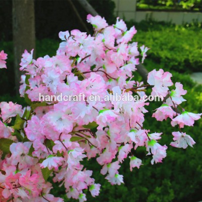 wedding single stem silk artificial Cherry blossoms flower