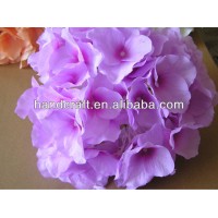 artificial flower light purple hydrangea silk flowers for wedding decoration